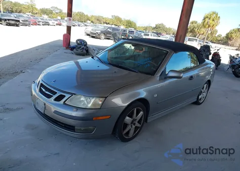 2004 Saab 9-3 Arc из США, поврежденный, VIN YS3FD79Y246016065